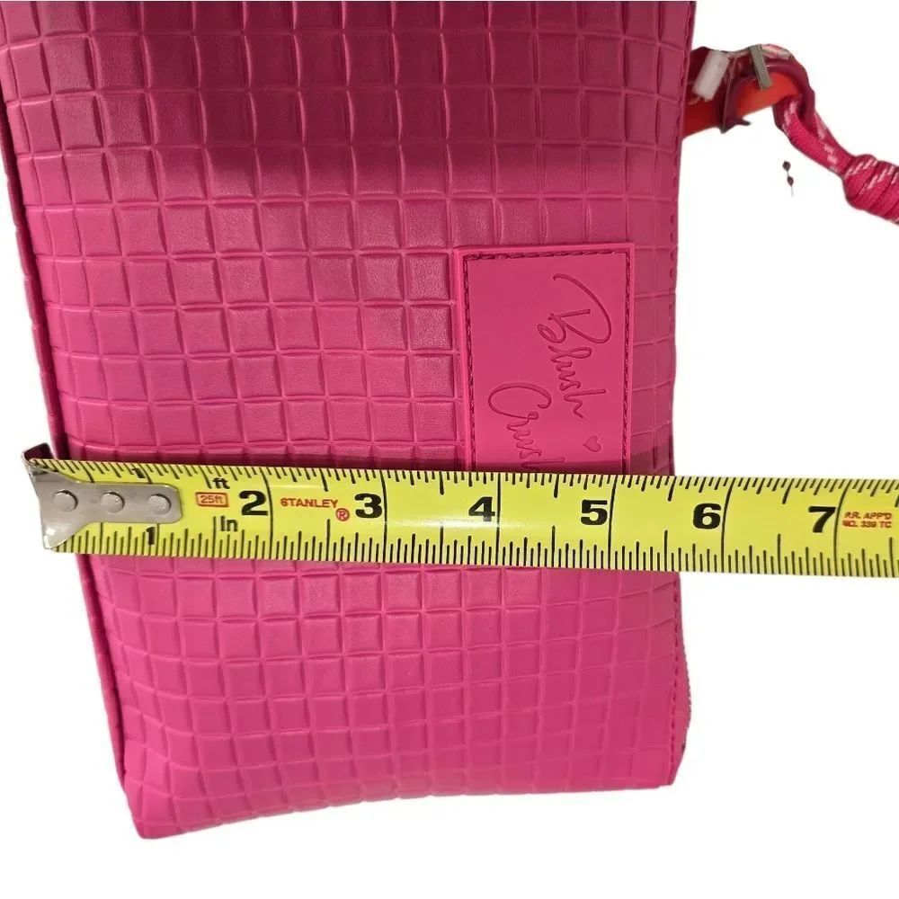 Pink Textured Women's Bag - Picture 5 of 11